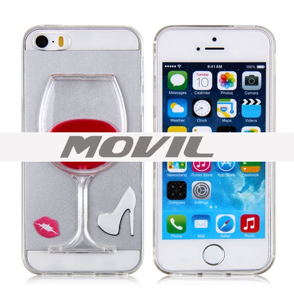 NP-2103 botella coctel teléfono funda para Apple iPhone 5s-0